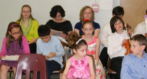 students ready to play