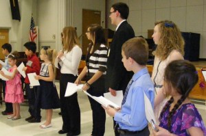 T_Students with trophies
