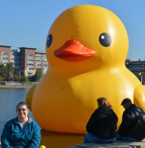 Duck over my shoulder
