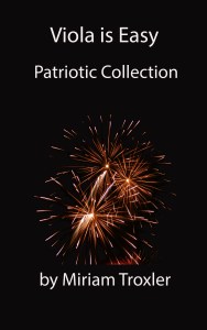 patriotic cover balck baground and new fireworks viola is easy